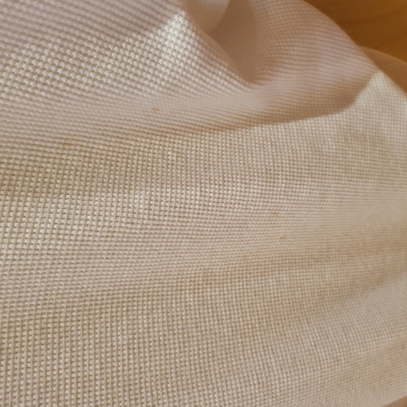 A/X Armani Exchange long sleeve waffle knit t-shirt white/silver Large size - Picture 4 of 6